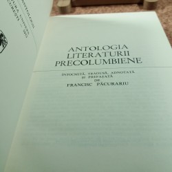 Francisc Pacurariu - Antologia literaturii precolumbiene