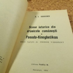A. I. Odobescu - Scene istorice Pseudo-kinegheticos