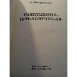 N. Ghergulescu - Tratamentul intraarticular