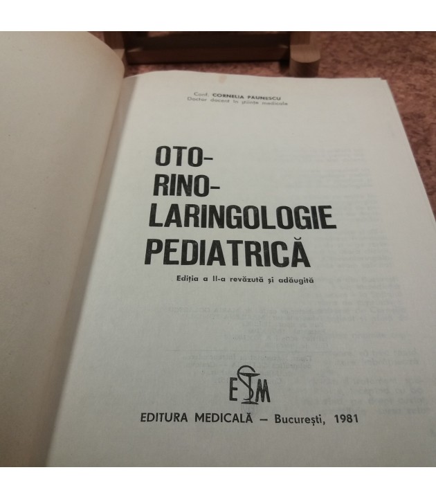 Cornelia Paunescu - Oto-rino-laringologie pediatrica