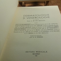 St. Gh. Nicolau - Dermatologie si venerologie