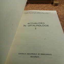 M. Oltean - Actualitati in oftalmologie vol II 1983