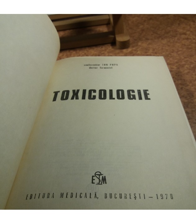 Ion Popa - Toxicologie