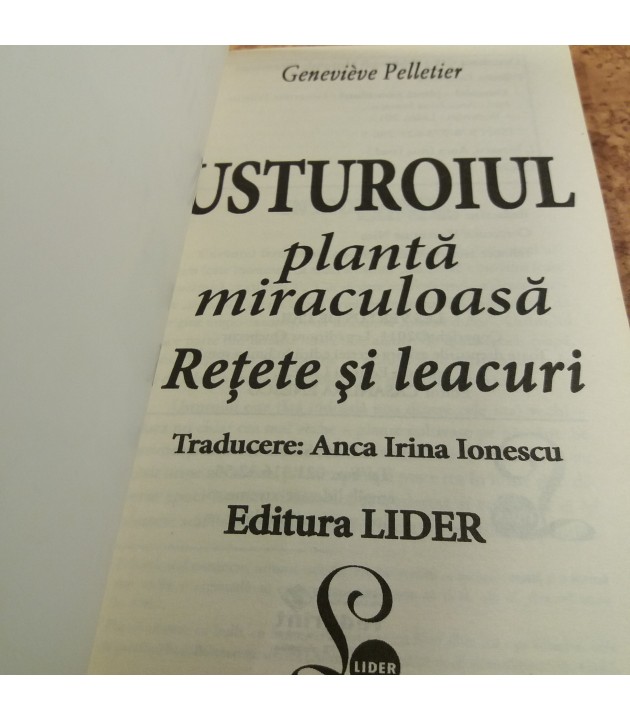 Genevieve Pelletier - Usturoiul planta miraculoasa