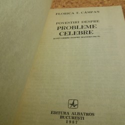 Florica T. Campan - Povestiri despre probleme celebre