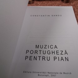 Constantin Sandu - Muzica portugheza pentru pian