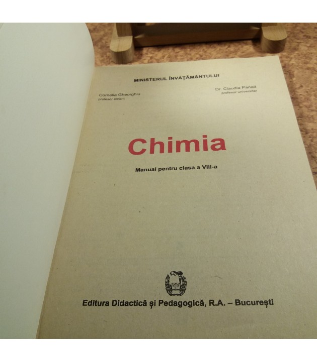 Cornelia Gheorghiu - Chimia manual pentru clasa a VIII a