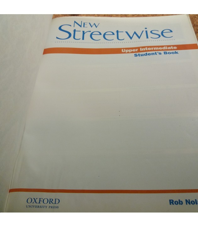 Rob Nolasco - New Streetwise Upper intermediate Student's book