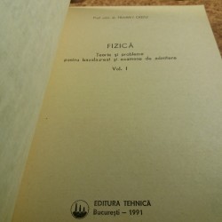 Traian I. Cretu - Fizica Teorie si probleme Vol. I