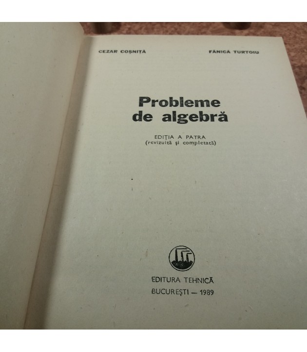 C. Cosnita - Probleme de algebra