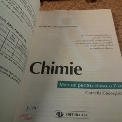 Cornelia Gheorghiu - Chimie manual pentru clasa a 7 a