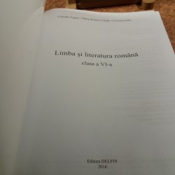 Claudia Topan - Limba si literatura romana clasa a VI a