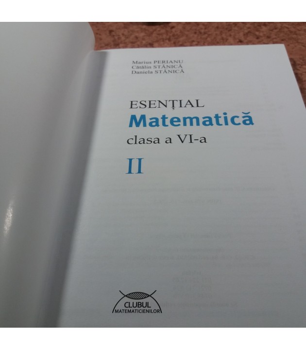 Marius Perianu - Matematica clasa a VI a partea a II a