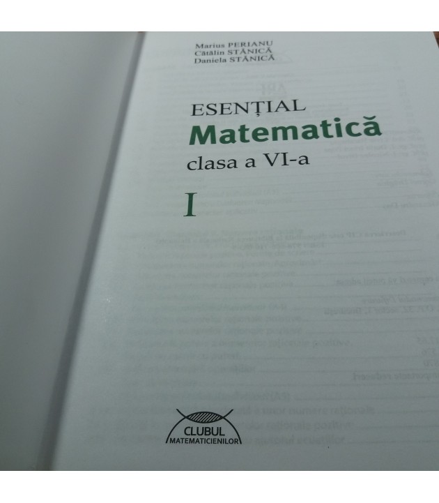Marius Perianu - Matematica clasa a VI a partea I