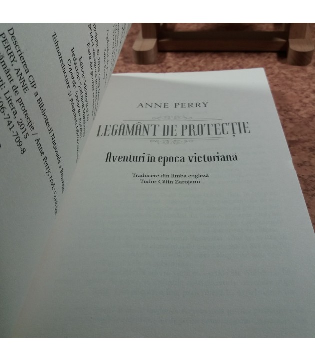 Anne Perry - Legamant de protectie Aventura in epoca victoriana