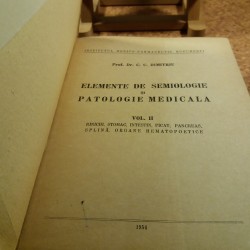Dr. C. C. Dimitriu - Elemente de semiologie si patologie medicala Vol. II