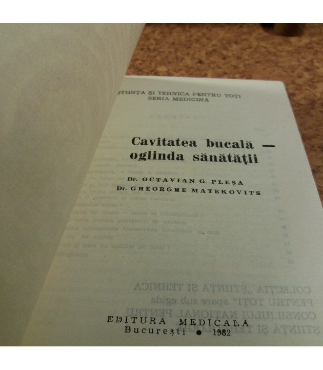 Octavian G. Plesa - Cavitatea bucala - oglinda sanatatii
