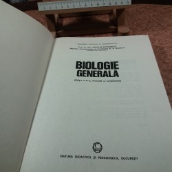 Nicolae Botnariuc - Biologie generala