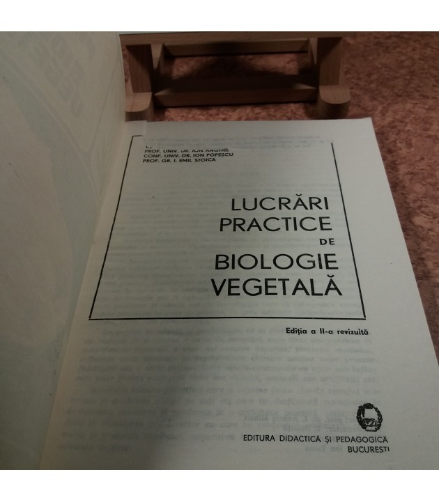 M. Andrei - Lucrari practice de biologie vegetala