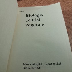 Gheorghe Acatrinei - Biologia celulei vegetale