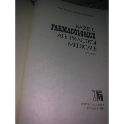 Bazele farmacologice ale practicii medicale vol. I
