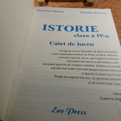 Victorita Iliescu - Istorie caiet de lucru clasa a IV a