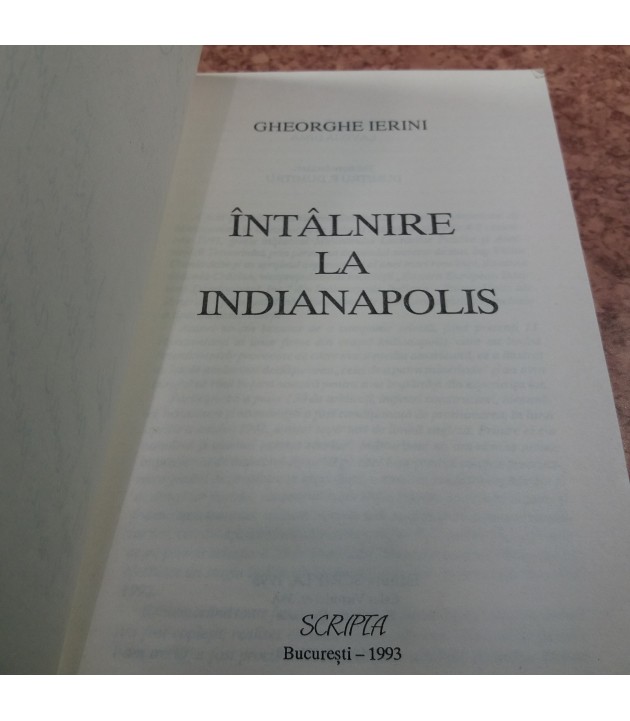 Gheorghe Ierini - Intalnire la Indianapolis