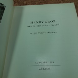 Henry Grob - Der zeichner und maler