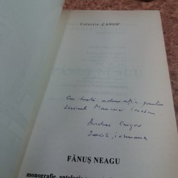 Andrei Grigor - Fanus Neagu monografie