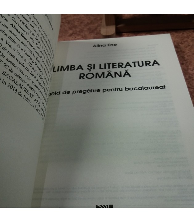 Alina Ene - Limba si literatura romana Ghid de pregatire pentru Bacalaureat