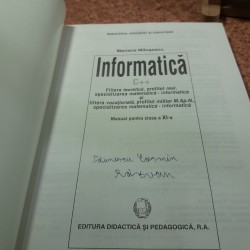 Mariana Milosescu - Informatica manual pentru clasa a XI a