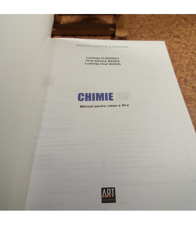 Luminita Vladescu - Chimie manual pentru clasa a XI a C3