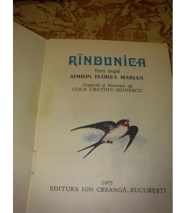 Simion Florea Marian - Rindunica