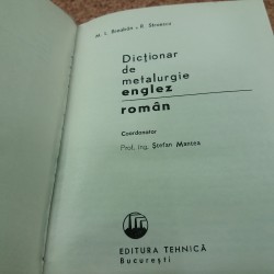 M. L. Breaban - Dictionar de metalurgie Englez - Roman