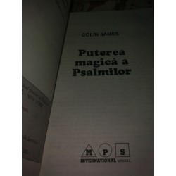 Colin James - Puterea magica a Psalmilor