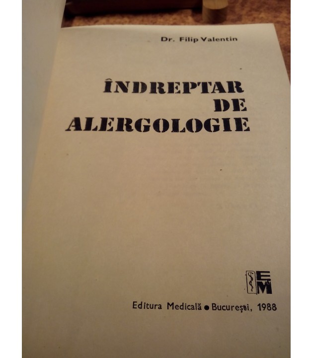 Valentin Filip - Indreptar de alergologie