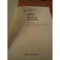 Andre Gide - Isabela Simfonia pastorala