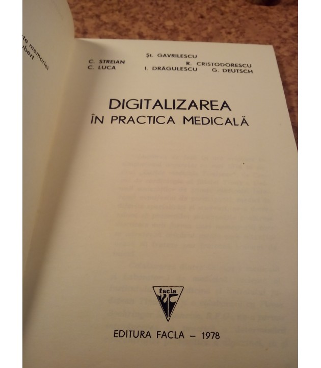 St. Gavrilescu, C. Streian - Digitalizarea in practica medicala