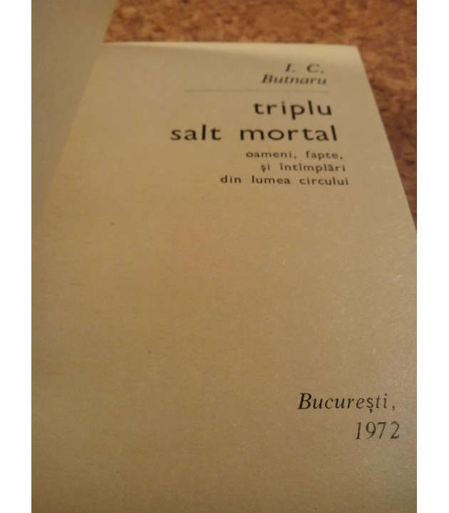 I. C. Butnaru - Triplu salt mortal